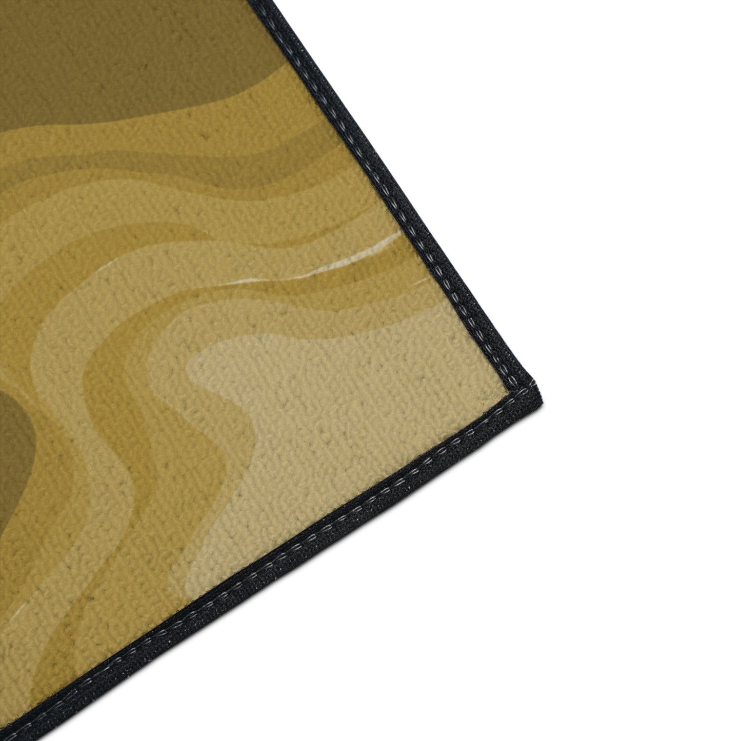 Brown Wavey 18" x 27" Heavy Duty Floor Mat