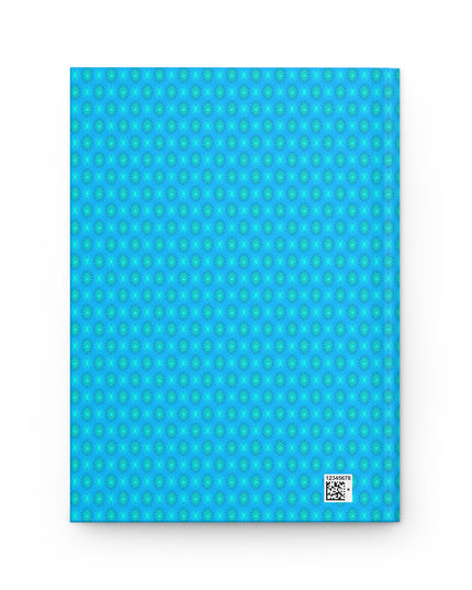 Light Blue Star-crossed Bodies Hardcover Journal Matte with 150 lined pages, 5.75" x 8"