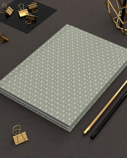 Olive Star-crossed Bodies Hardcover Journal Matte with 150 lined pages, 5.75" x 8"