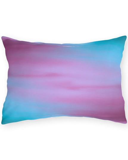 Wine Sea Blue Fog 20" x 14" Outdoor Pillow