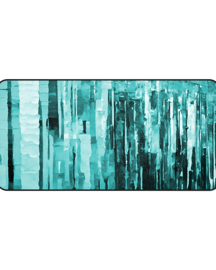 Striped Tif 16" x 32" Desk Mat