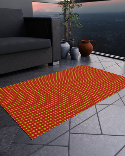 Late Evening Star-crossed Bodies Outdoor Rug, 36" x 60"