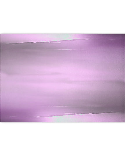Dark Pink Sea Amethyst Fog 8" x 11" Glass Cutting Board