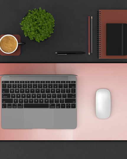 Rose Red Fade 12" x 22" Desk Mat