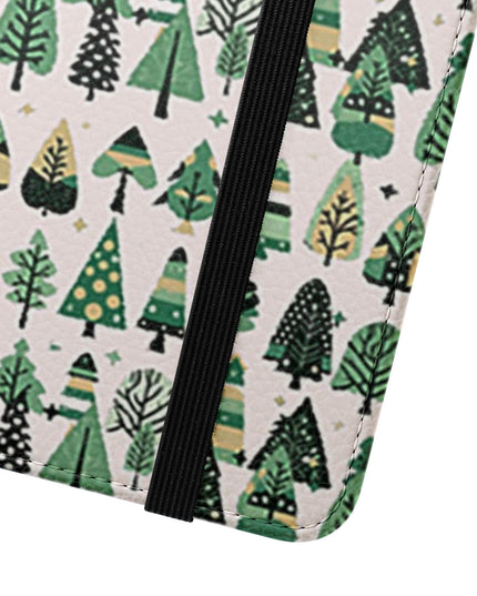 Mini Vintage Green Trees Flip Cases, Samsung Galaxy S25 Ultra