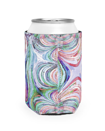 Uzi Spiral Pastels 12 oz Can Cooler Sleeve