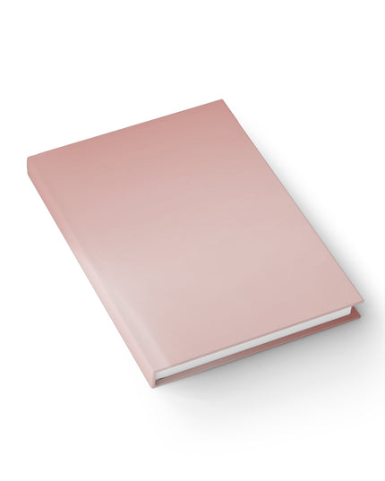 Rose Red Fade 5" x 7" Journal - 128 Blank pages