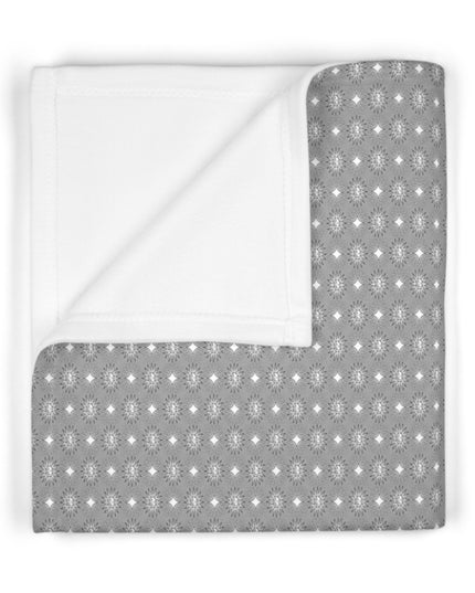 Desaturated Star-crossed Bodies Soft Fleece Baby Blanket, 30" x 40"