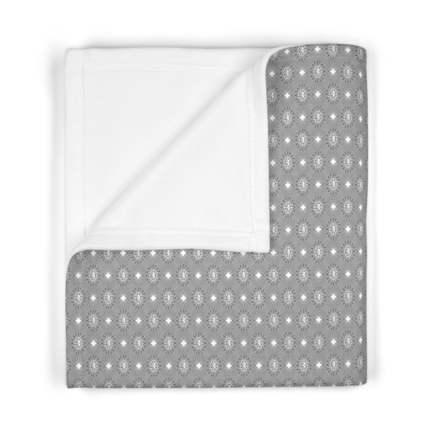 Desaturated Star-crossed Bodies Soft Fleece Baby Blanket, 30" x 40"