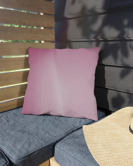 Pink Blush Fade 16" x 16" Outdoor Pillow