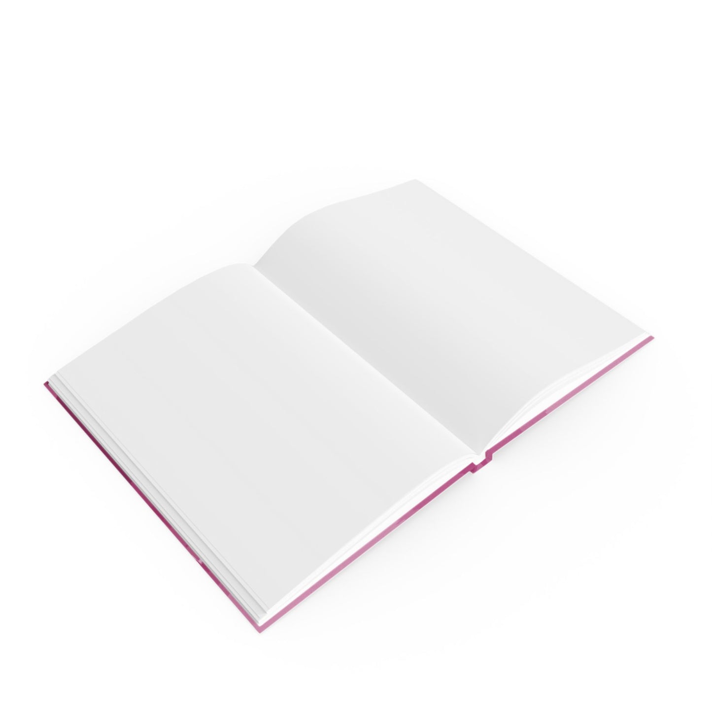 Pinky Mauve Wavey 5.2" x 7.4" Hard Backed Journal with 128 blank pages