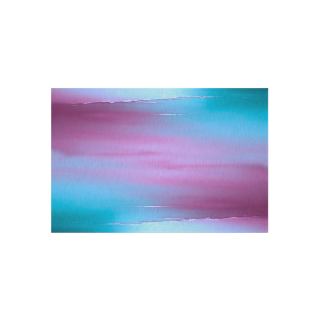 Wine Sea Blue Fog 48" x 72" Outdoor Rug
