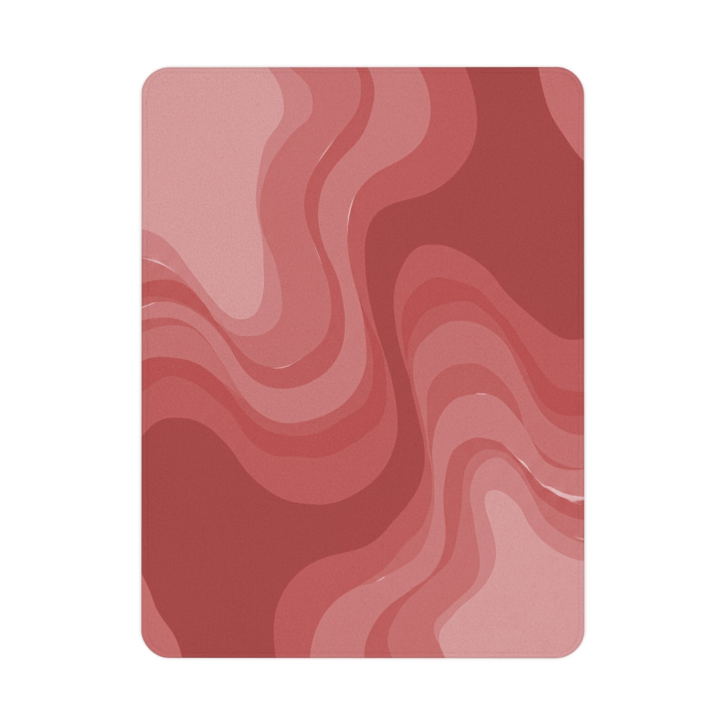 Power Red Wavey Toddler Blanket, 30" x 40"