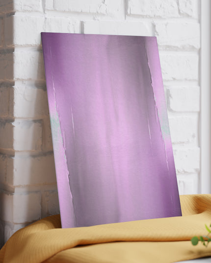 Dark Pink Sea Amethyst Fog 8" x 11" Glass Cutting Board