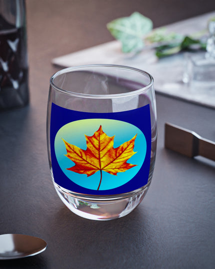 Alpha Maple Leaf Whiskey Glass, 6 oz