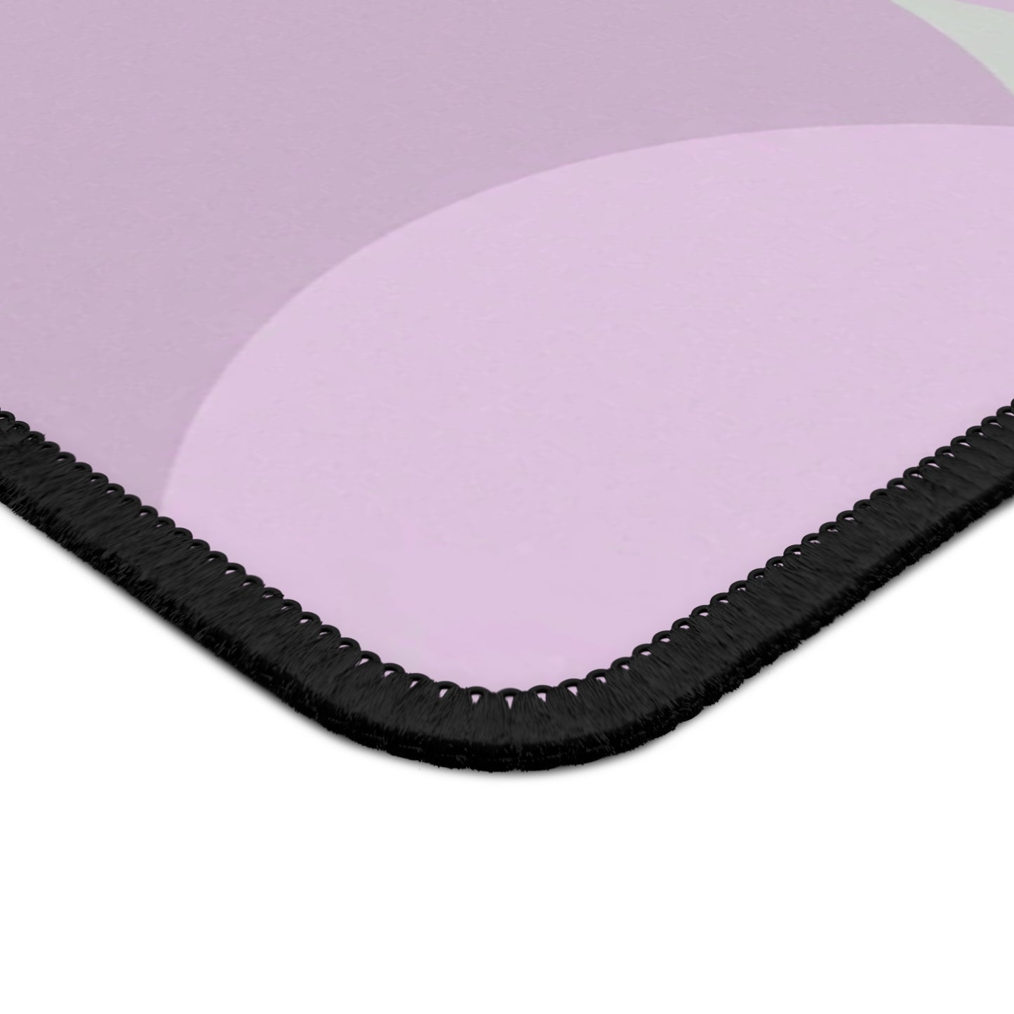 Pastel Lavender Purple and Soft Green Patches 9" x 7" Gaming Mouse Pad