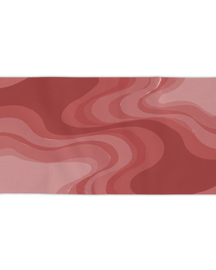Power Red Wavey Beach Towel, 30" x 60"