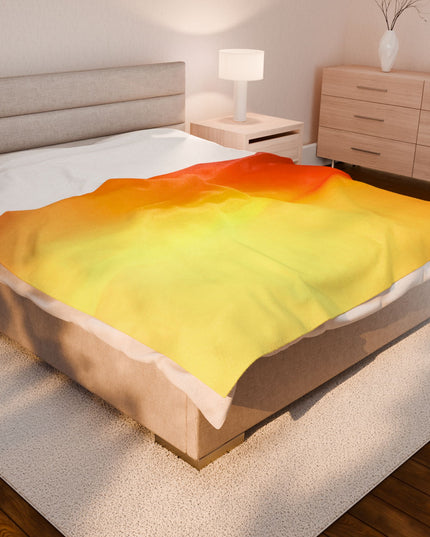 Phoenix Fade Velveteen Plush Blanket, 60" x 80"