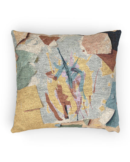 Alpha Paper Paint Woven Pillow, 17" x 18"