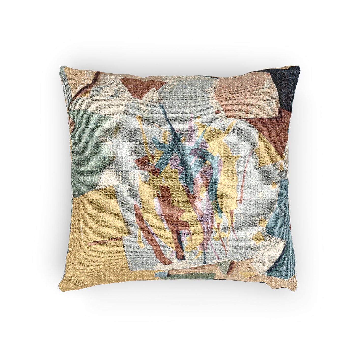 Alpha Paper Paint Woven Pillow, 17" x 18"