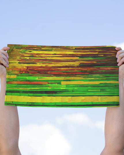 Striped Beta Rally Towel, 11" x 18"
