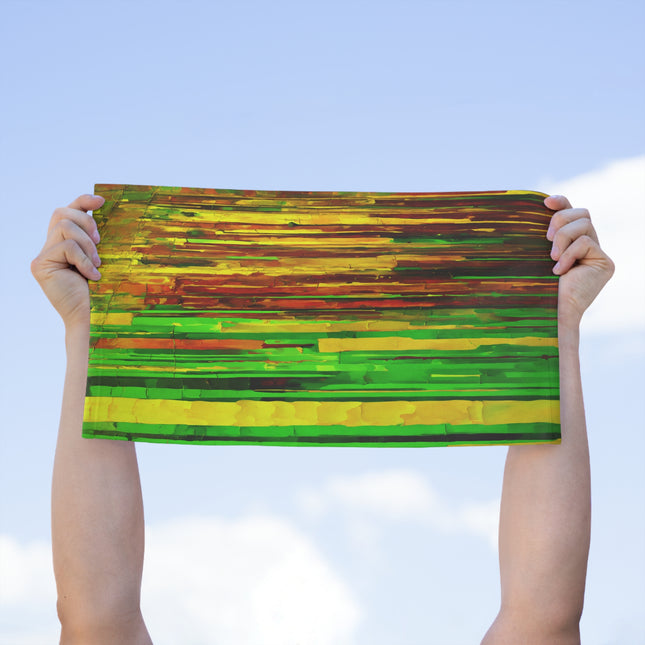 Striped Beta Rally Towel, 11" x 18"