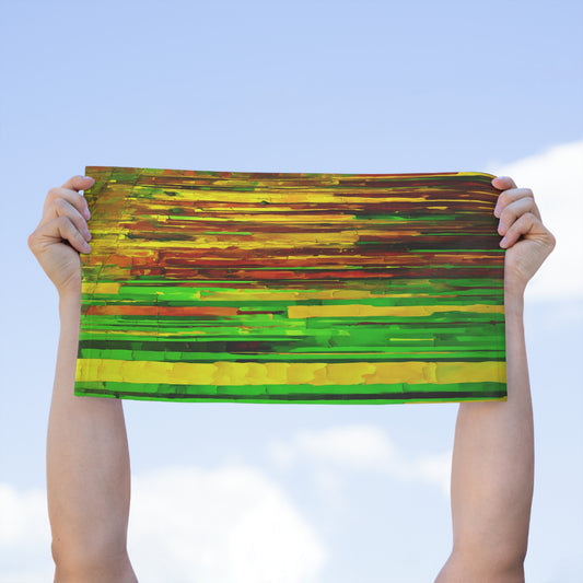 Striped Beta Rally Towel, 11" x 18"