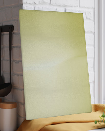 Lemon Fade 11" x 15" Glass Cutting Board