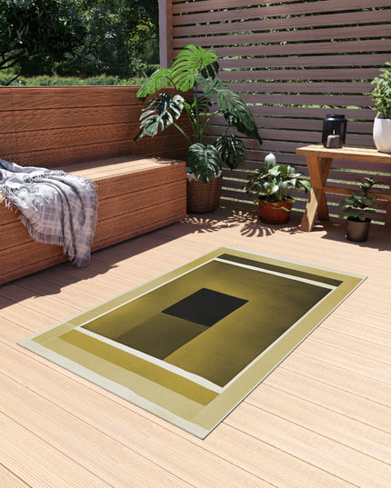 Tan Shadow 36" x 60" Outdoor Rug