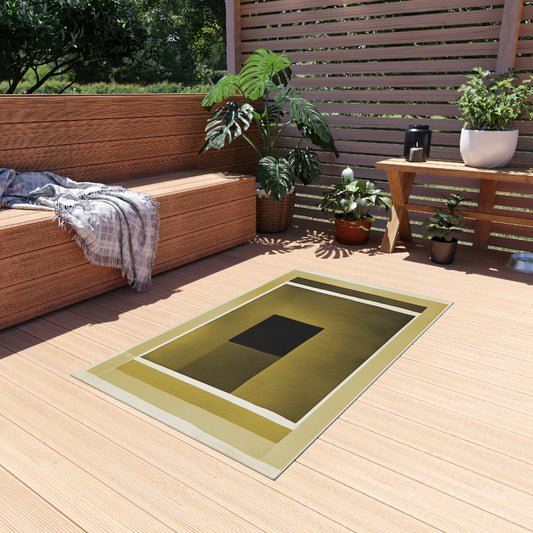 Tan Shadow 36" x 60" Outdoor Rug
