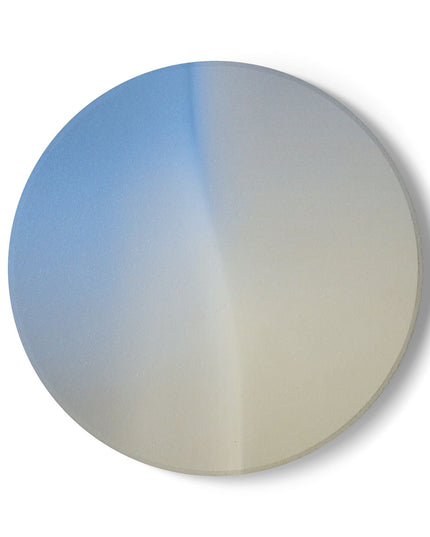 Cobalt Fade 4" x 4" Round Ceramic Coaster