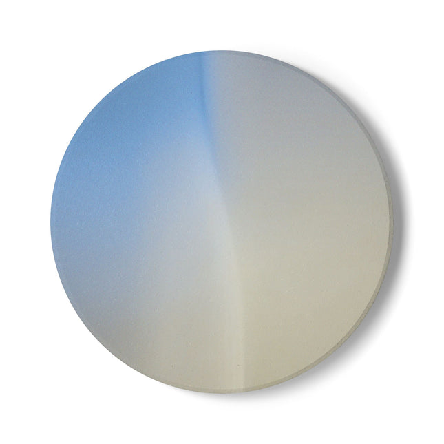Cobalt Fade 4" x 4" Round Ceramic Coaster