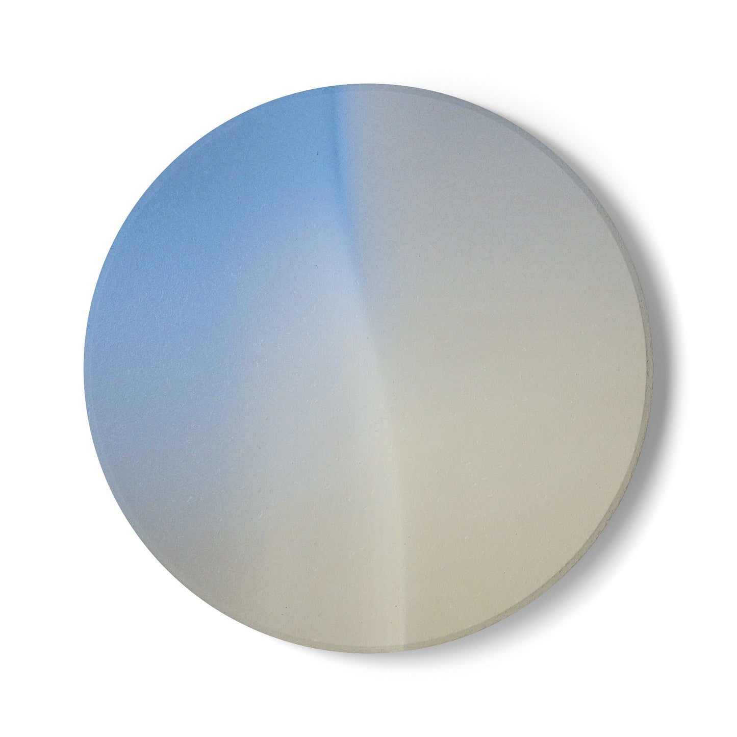 Cobalt Fade 4" x 4" Round Ceramic Coaster