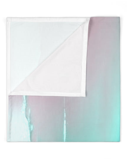 Green Sea Lavender Fog Baby Swaddle 30″×40″ Blanket
