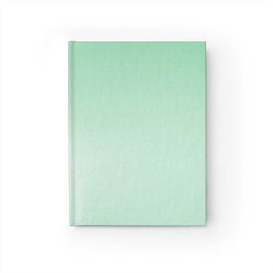 Mint Fade 5" x 7" Journal - 128 Blank pages