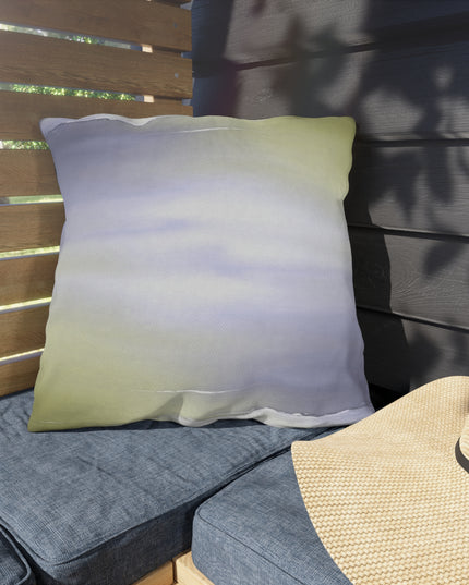 Lavender Sea Golden Fog 20" x 20" Outdoor Pillow