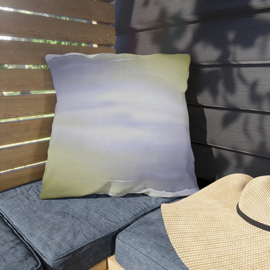 Lavender Sea Golden Fog 20" x 20" Outdoor Pillow
