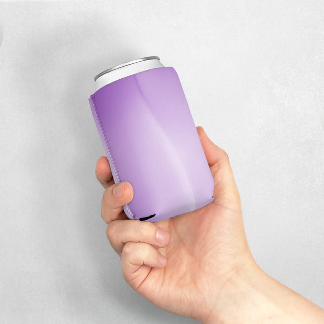 Soft Lavender Fade 12 oz Can Cooler Sleeve