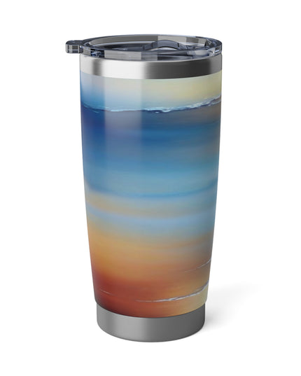 Blue Sea Red Orange Fog Vagabond 20oz Tumbler