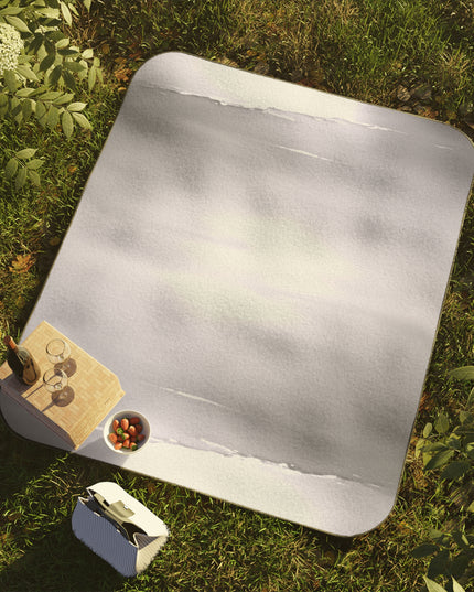 Sephia Sea Dark Fog 61" × 51" Picnic Blanket
