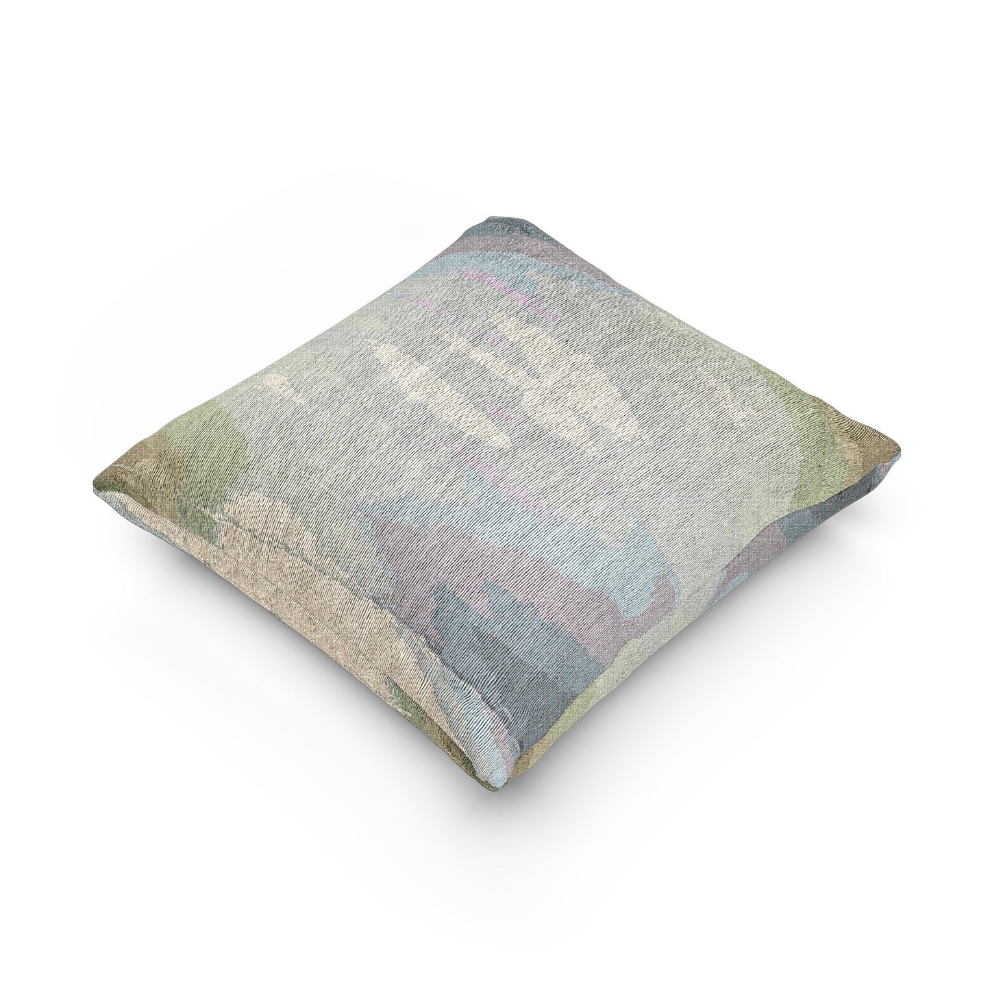 Lavender Sea Golden Fog Woven Pillow, 17" x 18"
