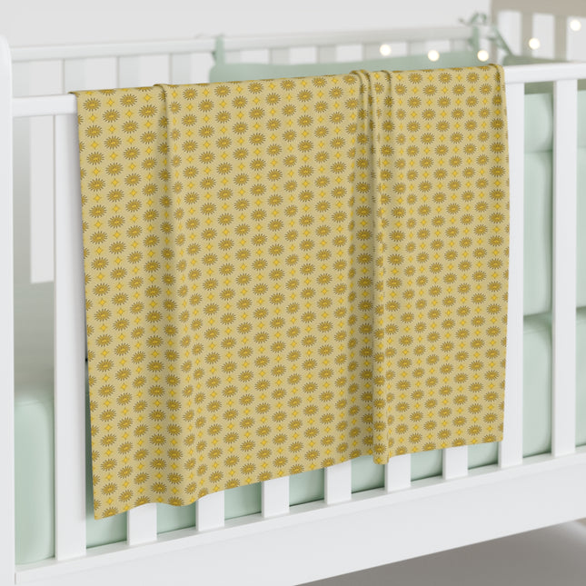 Lemongrass Star-crossed Bodies Baby Swaddle 30″×40″ Blanket