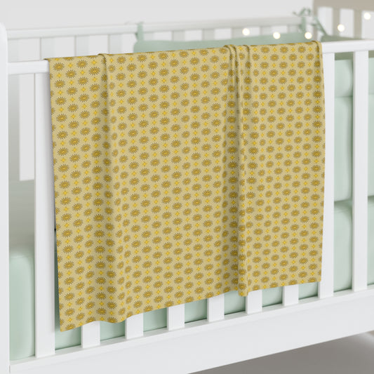 Lemongrass Star-crossed Bodies Baby Swaddle 30″×40″ Blanket