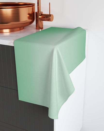Mint Fade Hand Towel, 16" x 28"