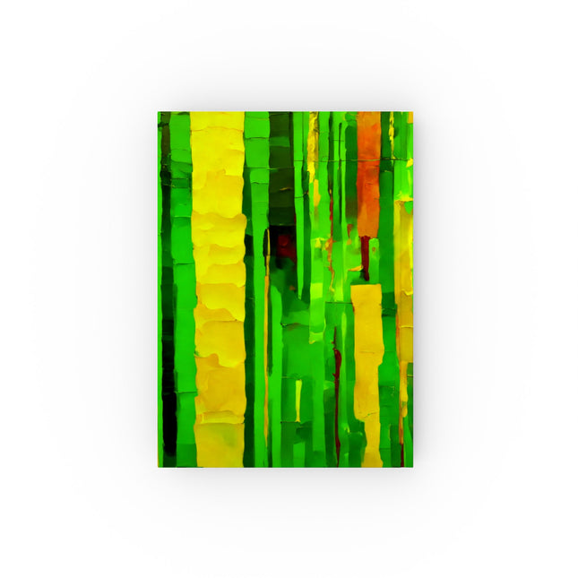 Striped Beta 5.2" x 7.4" Hard Backed Journal with 128 blank pages