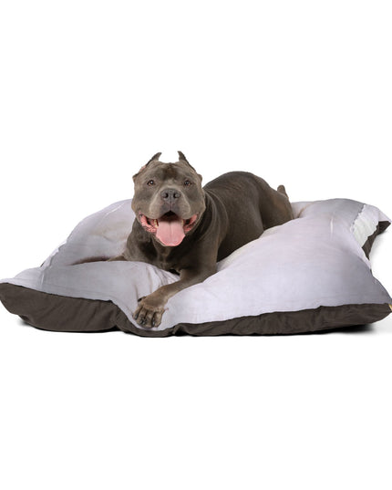 Sephia Sea Dark Fog 50" × 40" Pet Bed