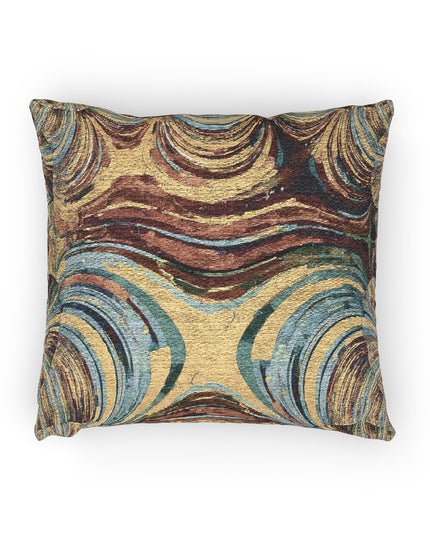 Uzi Spiral Alpha Woven Pillow, 17" x 18"