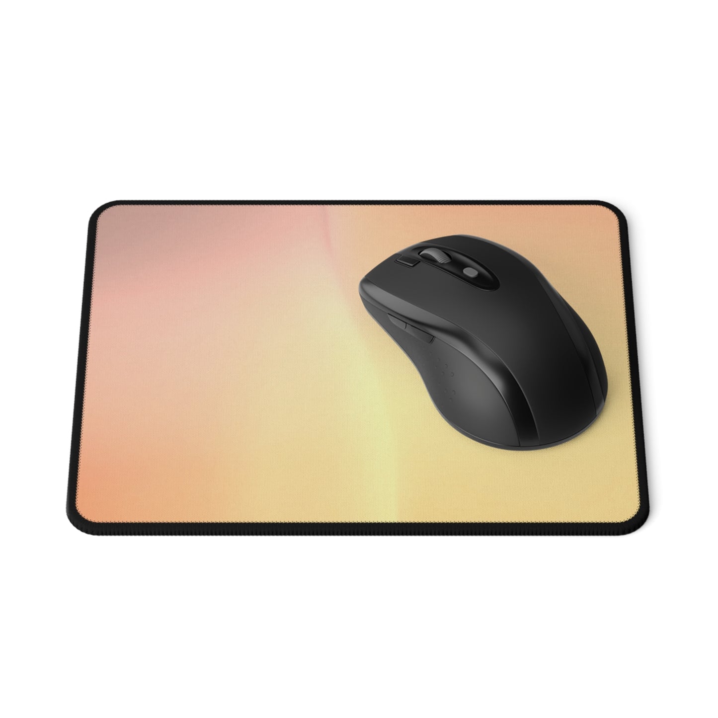 Hot Peach Fade Non-Slip Gaming Mouse Pad, 9.5" X 8" Rectangle