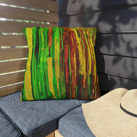 Striped Beta 20" x 20" Outdoor Pillow