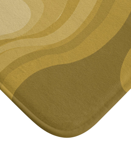 Brown Wavey 24" x 17" Bath Mat